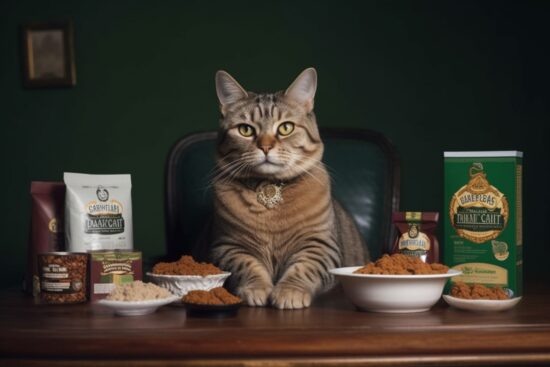 cat with low phosporus cat food